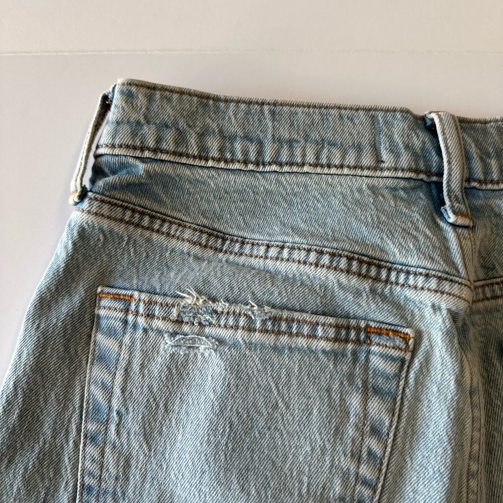 Abercrombie & Fitch Light Blue Vintage Stretch Straight Jeans 28x30 - Picture 6 of 11